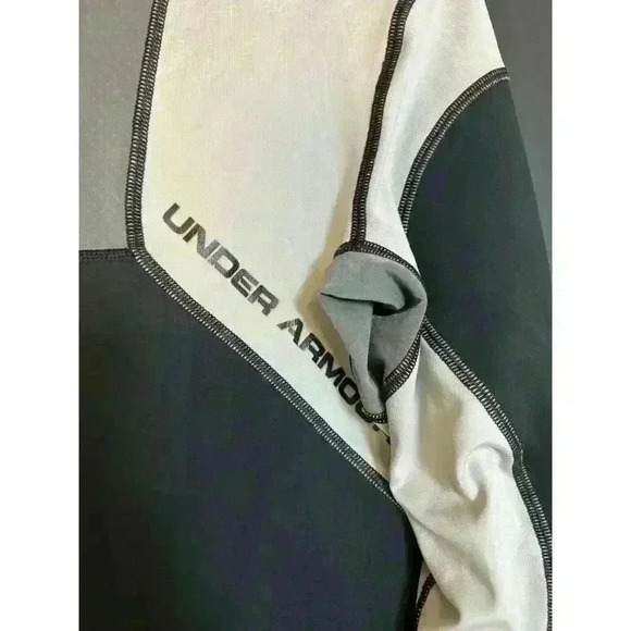 Under Armour Coldgear Fitted‎ Base Zip Pullover 1/4 Mens Small Waffle Cold Gear - Picture 5 of 12